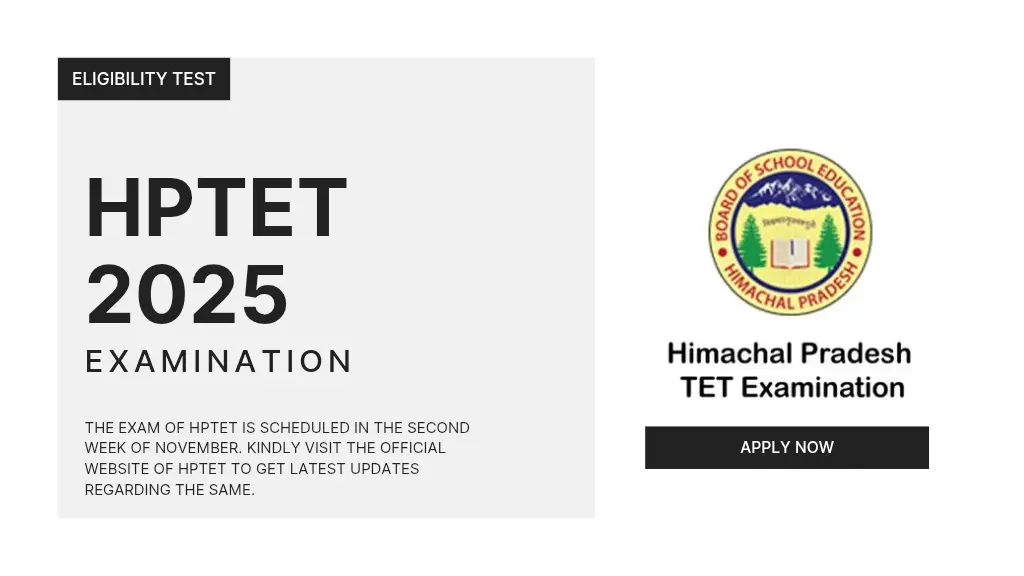 Hptet 2025 apply